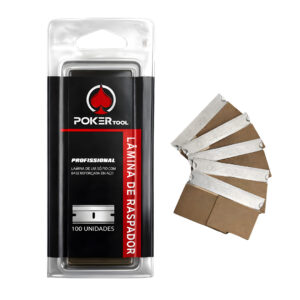 Lâmina Profissional Poker para Raspador